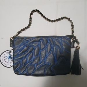 Naturally Beautiful Blue Mini Handbag